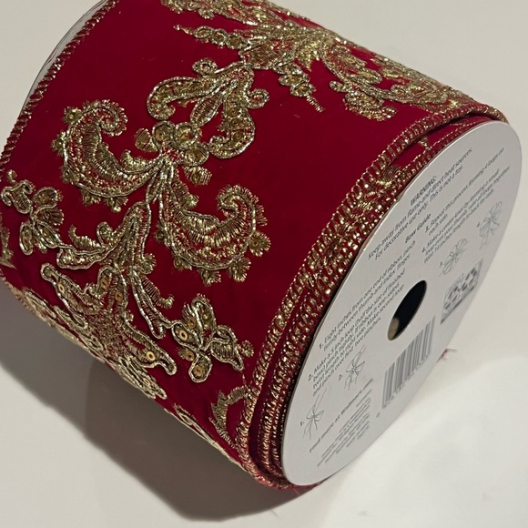 🆕 Mark Roberts /Katherine’s Collection / Mackenzie Childs??Christmas Red Ribbon - Picture 3 of 6